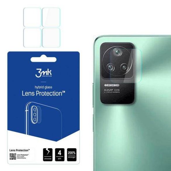 3MK Lens Protect Xiaomi POCO F4 5G, 4db kamera védőfólia