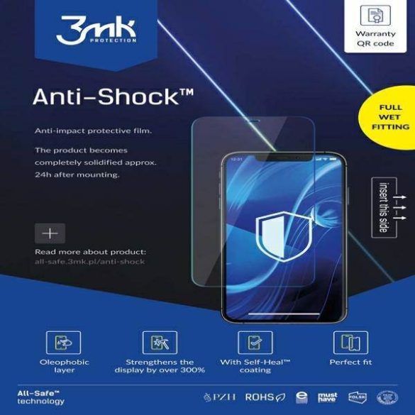3MK All-In-One Anti-Shock telefon képernyővédő fólia