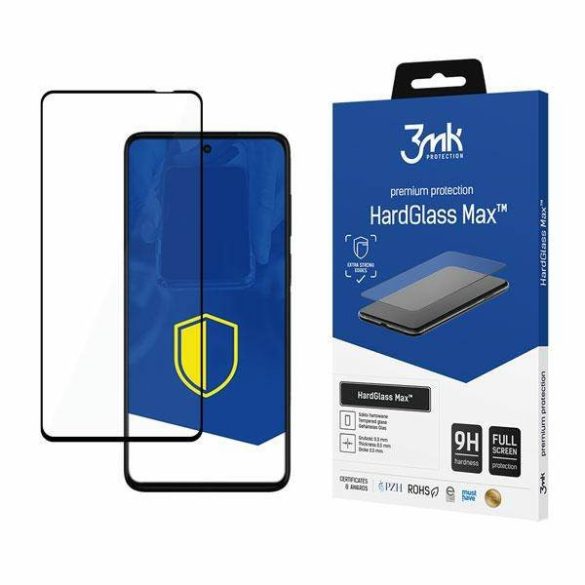 3MK HardGlass Max Motorola Moto G42 Fullscreen Glass képernyővédő fólia védőüveg
