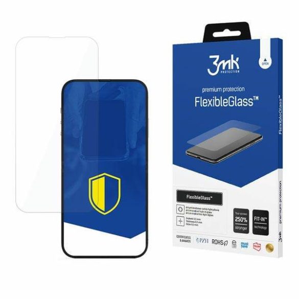 3MK FlexibleGlass iPhone 14/14 Pro 6,1" hibrid üveg képernyővédő fólia