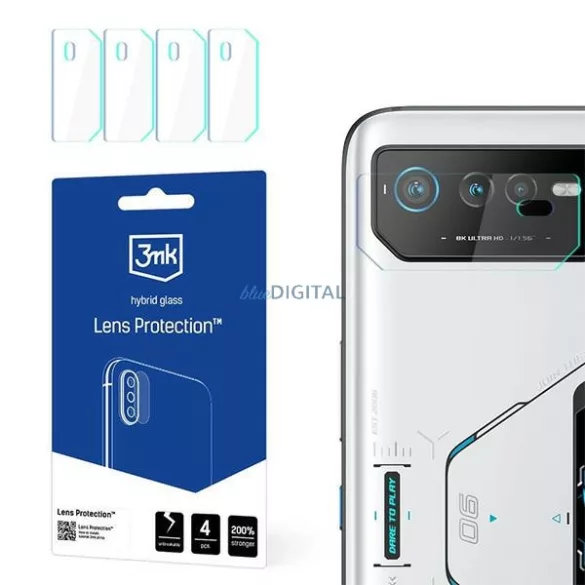 3mk Lens Protect kamera lencse védő fólia Asus ROG Phone 6/6 Pro/6D/6D Ultimate - 4db