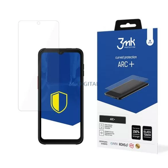 3MK Folia ARC+ Samsung Galaxy XCover 6 Pro teljes képernyős kijelzővédő fólia