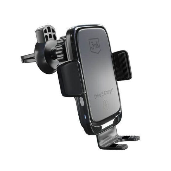 3MK Drive&Charge 15W autó szellőzőrácsra szerelhető indukciós telefontöltő