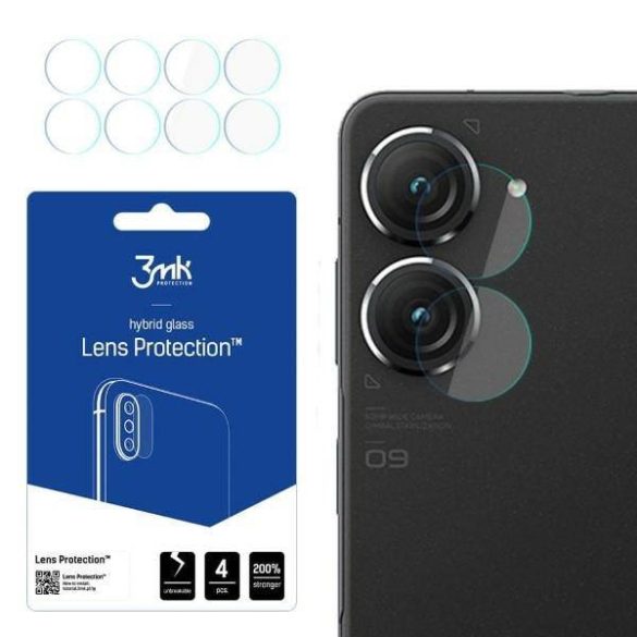 3MK Lens Protect Asus Zenfone 9, 4db kamera védőfólia
