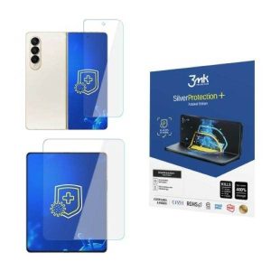 3MK Silver Protect+ Samsung Galaxy F936 Z Fold4 nedves felvitelű antimikrobiális kihajtható képernyővédő fólia