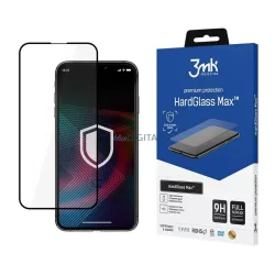   3MK HardGlass Max iPhone 14 Plus 6,7" fekete teljes képernyős üveg kijelzővédő fólia