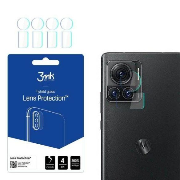 3MK Lens Protect Motorola Edge 30 Ultra, 4db kamera védőfólia