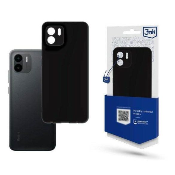 3MK Matt Case Xiaomi Redmi A1 fekete tok