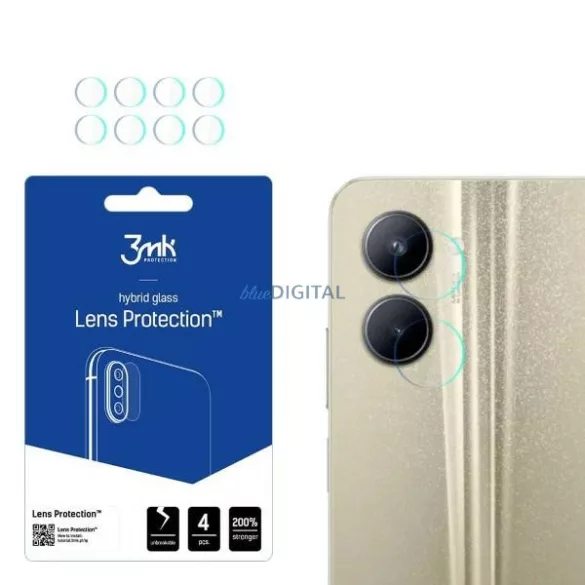 3MK Lens Protect Realme C33 kameralencse-védő 4db fólia