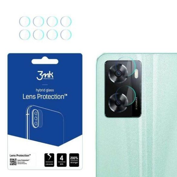 3MK Lens Protect Oppo A57 4G/5G / A57e / A57s, 4db kamera védőfólia