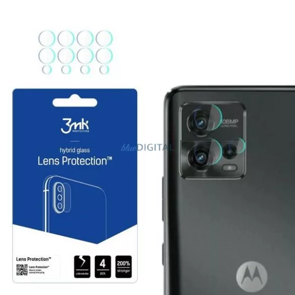 3MK Lens Protect Motorola Moto G72, 4db kamera védőfólia
