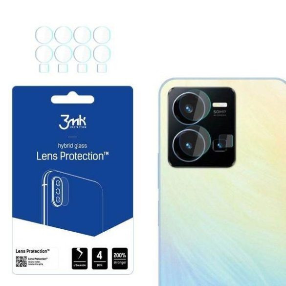 3MK Lens Protect Vivo Y22s, 4db kamera védőfólia