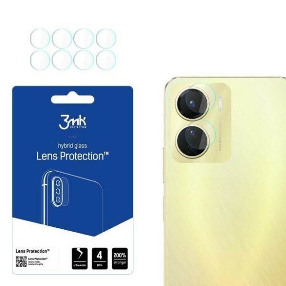 3MK Lens Protect Vivo Y16, 4db kamera védőfólia