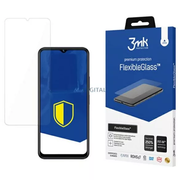 3MK FlexibleGlass Motorola Moto E22 hibrid üveg képernyővédő fólia