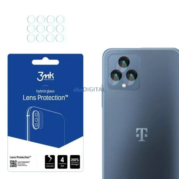 3MK Lens Protect T-Mobile T Phone 5G / Revvl 6 5G, 4db kamera védőfólia