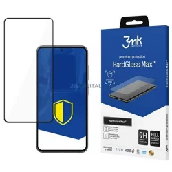   3MK HardGlass Max Samsung Galaxy S23 5G fekete teljes képernyős üveg kijelzővédő fólia