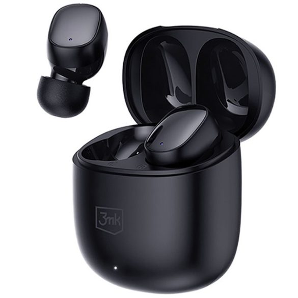 3MK FlowBuds vezeték nélküli fülhallgató bluetooth fekete