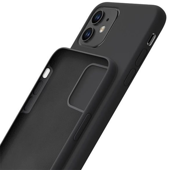 3MK szilikon tok iPhone 11  6,1" fekete