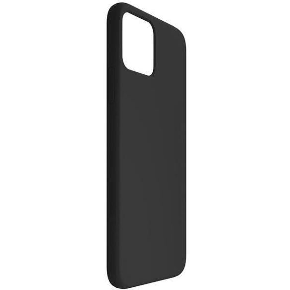 3MK szilikon tok iPhone 11  6,1" fekete