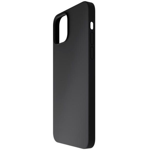 3MK szilikon tok iPhone 11 / Xr 6,1" fekete