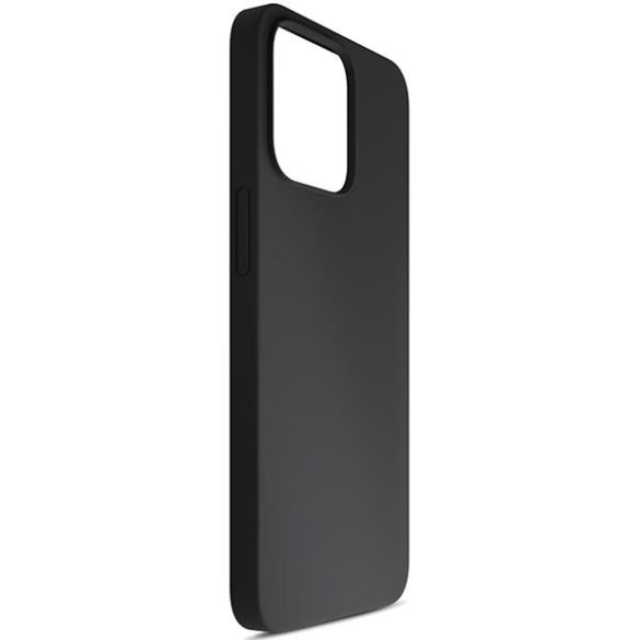 3MK Szilikon tok iPhone 13 Pro 6,1" fekete