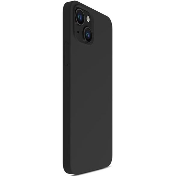 3MK szilikon tok iPhone 13 / 14 / 15 6.1" fekete