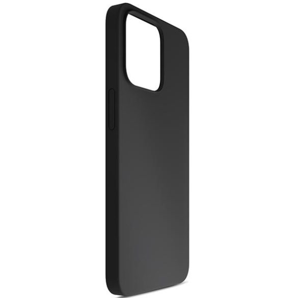 3MK Szilikon tok iPhone 14 Pro Max 6,7" fekete