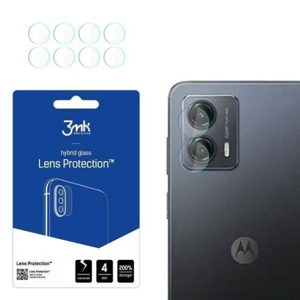 3MK Lens Protect Motorola Moto G53, 4db kamera védőfólia