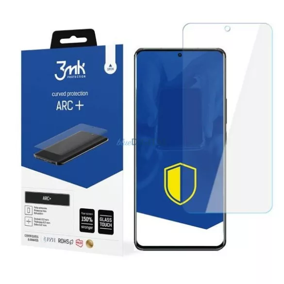 3MK ARC+ fólia Xiaomi 13 Pro teljes képernyős fólia