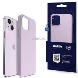   3MK Hardy tok iPhone 14 Plus / 15 Plus 6,7" átlátszó lila MagSafe
