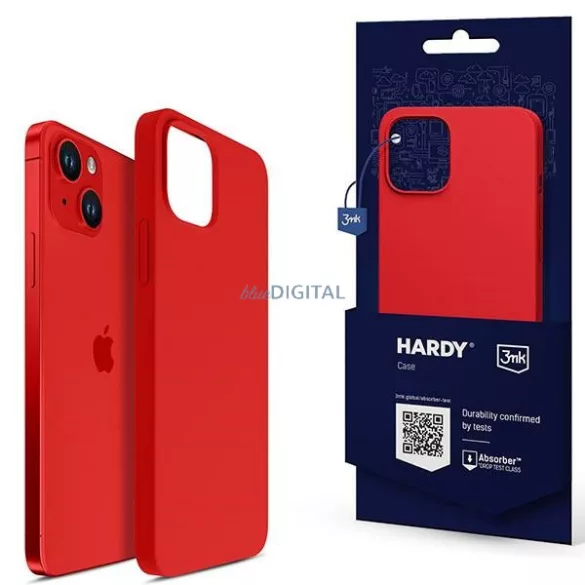 3MK Hardy tok iPhone 14 Plus / 15 Plus 6,7" piros MagSafe