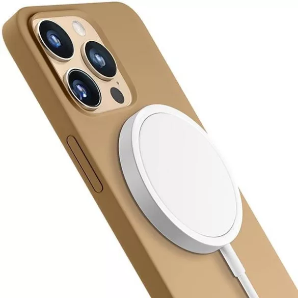 3mk Hardy MagSafe-kompatibilis tok iPhone 14 Pro Max - arany színű
