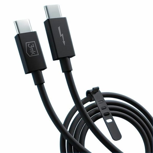 3MK Hyper ThunderBolt kábel USB-C/USB-C 1m 240W 5A