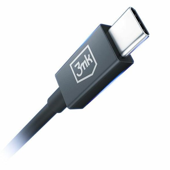 3MK Hyper ThunderBolt kábel USB-C/USB-C 1m 240W 5A