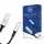 3MK Adapter USB-C - 3,5 mm-es jack csatlakozó fekete