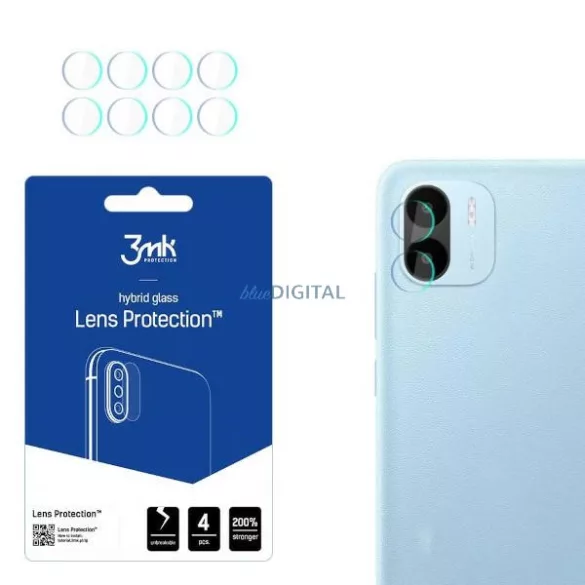 3MK Lens Protect Redmi A2/A2+ kameralencse-védő 4db fólia
