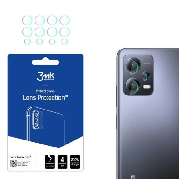 3MK Lens Protect Redmi Note 12 Pro/Pro+ kameralencse-védő 4db fólia