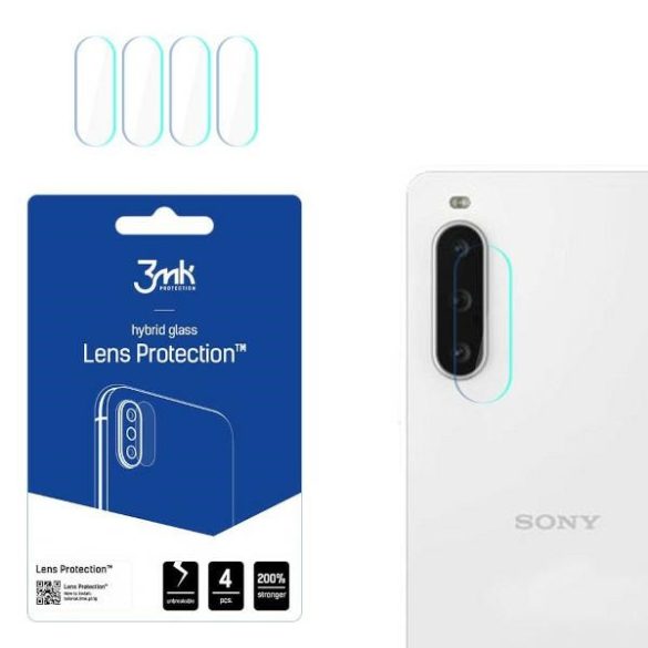 3MK Lens Protect Sony Xperia 10 V kameralencse-védő 4db fólia