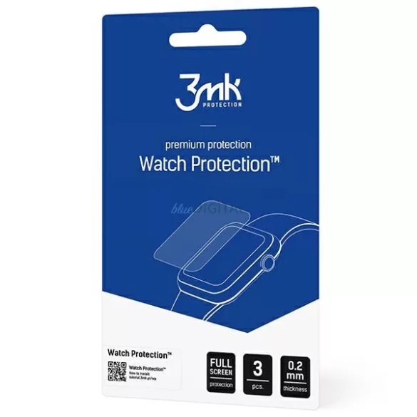 3MK fólia ARC Watch Garmin Vivofit jr.3 fólia teljes képernyős