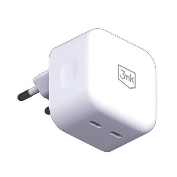 3MK Hyper Charger 35W 2xUSB-C hálózati töltő QC