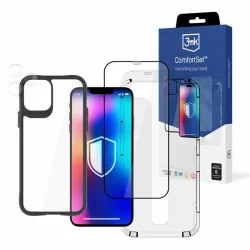   3MK Comfort Set 4 az 1-ben iPhone 12 Pro 6.1" telefonvédő kiegészítők 4 in 1 tok