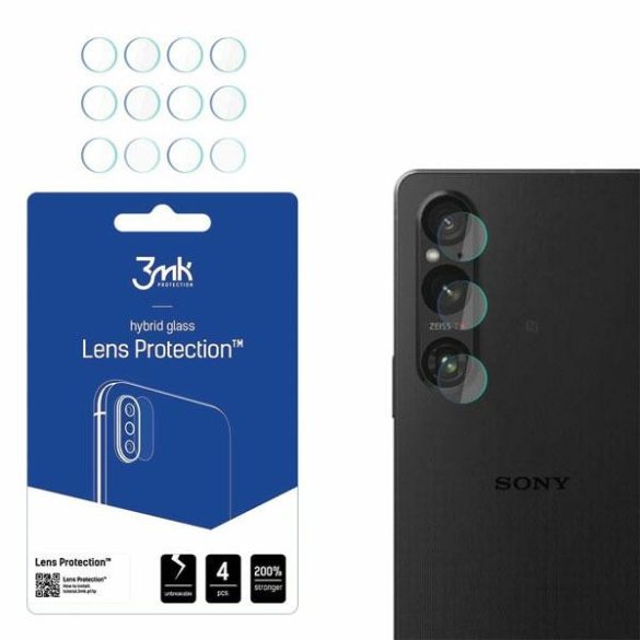 3MK Lens Protect Sony Xperia 1 V kameralencse-védő 4db fólia