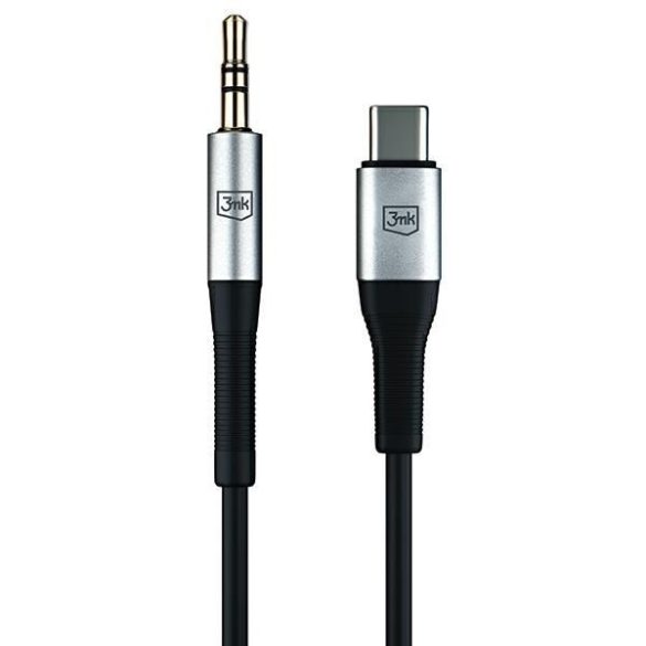 3MK kábel AUX USB-C - 3,5 mm-es csatlakozó 1m