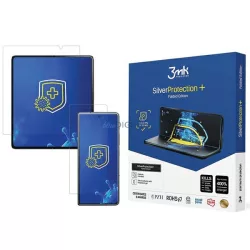   3MK SilverProtect+ Samsung Galaxy Z Fold 5 összehajtogatott kiadás Nedvesen felrakható antimikrobiális fólia