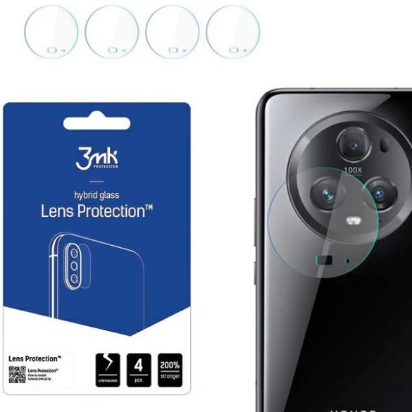 3MK Lens Protect Honor Magic5 Pro kameralencse-védő 4db fólia