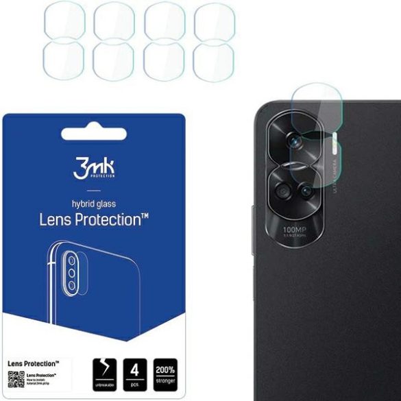 3MK Lens Protect Honor 90 Lite kameralencse-védő 4db fólia