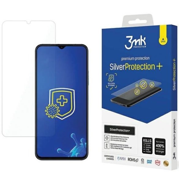 3MK Silver Protect+ Huawei Nova Y91 fólia nedvesen felrakható antimikrobiális fólia