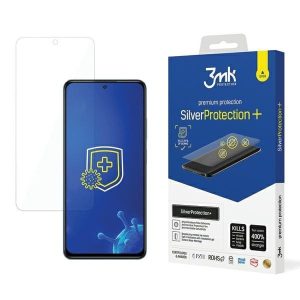 3MK Silver Protect+ Xiaomi Redmi Note 12 Pro 4G nedvesen felrakható antimikrobiális fólia