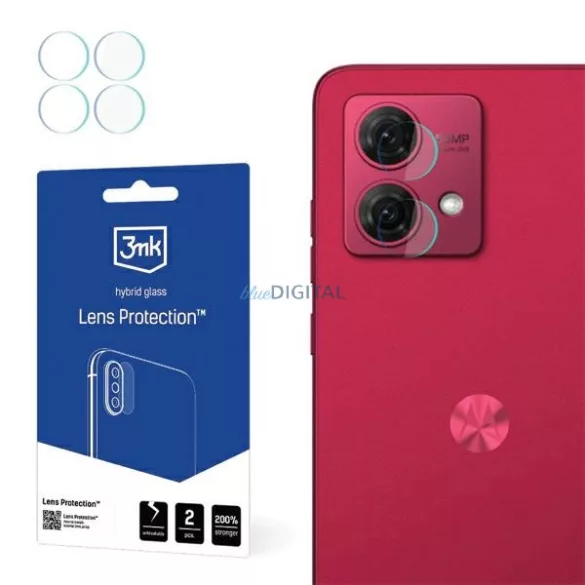3MK Lens Protect Motorola Moto G84 5G kameralencse-védő 4 db fólia