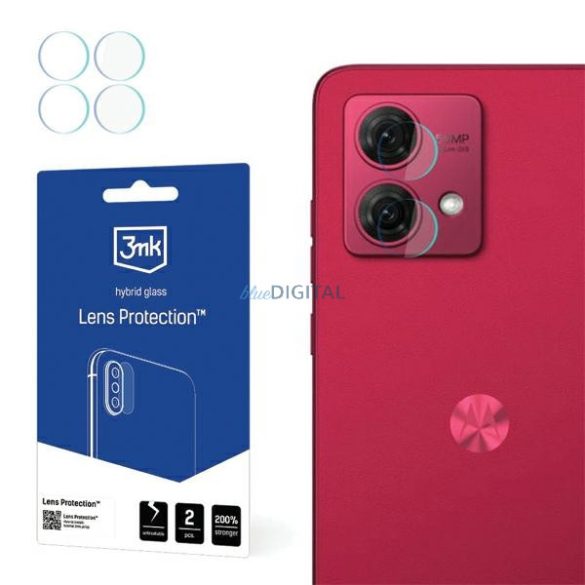 3MK Lens Protect Motorola Moto G84 5G kameralencse-védő 4 db fólia